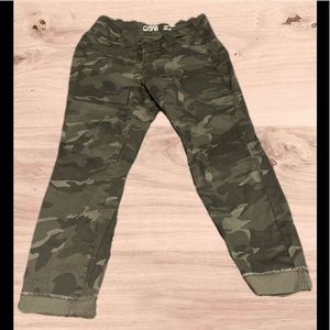 Warehouse one Camo high rise skinny jeans